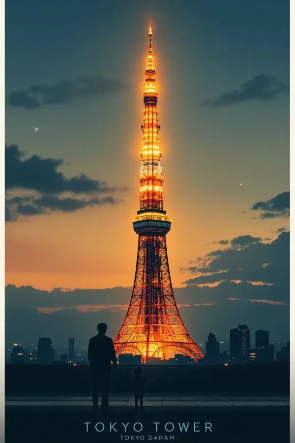 东京塔下